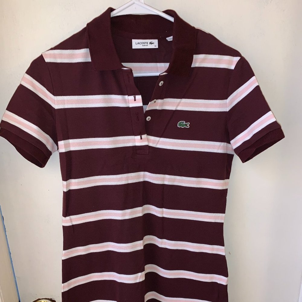 Women's Lacoste t-shirt dress